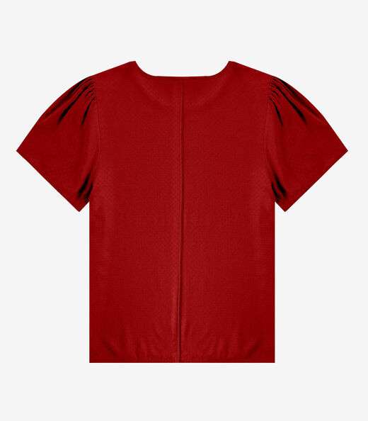 Blusa Feminina Em Viscose Infinita Cor Laranja