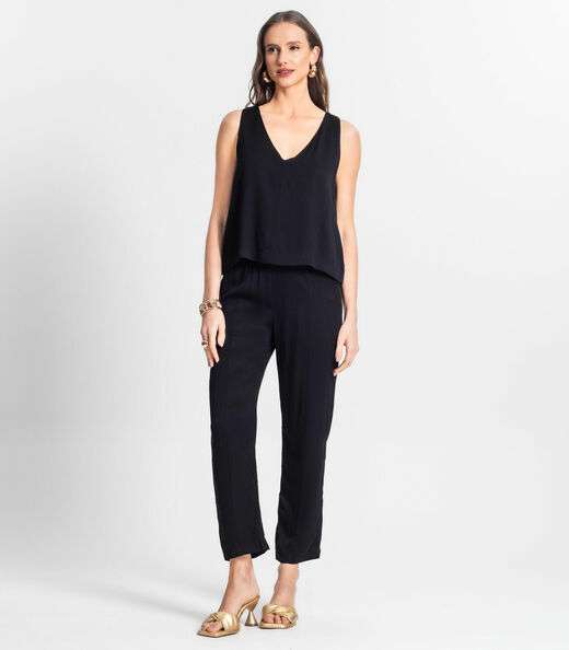 Regata Feminina Endless Preto