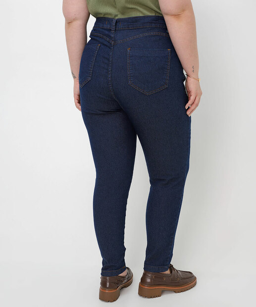 Calça Plus Size Feminina Jeans Skinny 