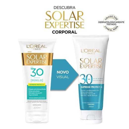 Protetor Solar L'Oréal Expertise Supreme Protect 4 FPS 30