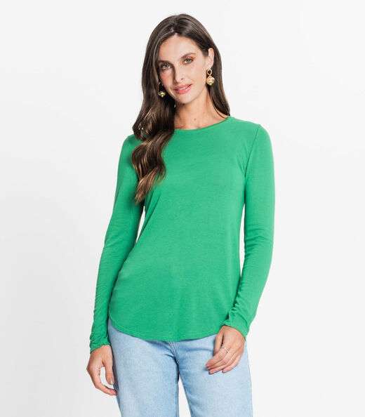Image_Blusa Feminina Manga Longa Rovitex Verde