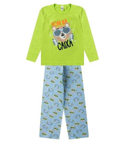 Image_Pijama Menino Manga Longa Brilha No Escuro Kappes Verde