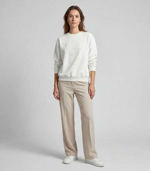 Image_Moletom Feminino Moletom Peluciado Rovitex Bege