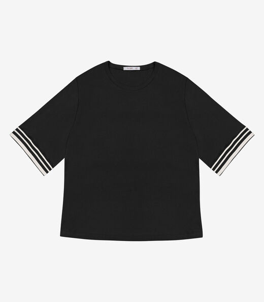 Image_Blusa Feminina Viscose Plus Size Secret Glam Preto