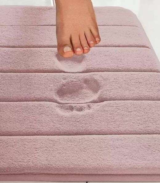 Tapete Super Soft Camesa Rosa