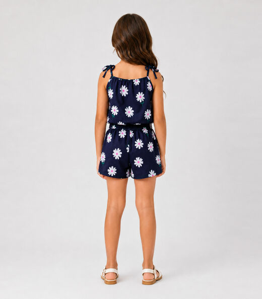 Conjunto Infantil Blusa de Alça e Short Select Azul