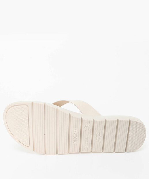 Rasteirinha Feminina Conforto Modare Off White