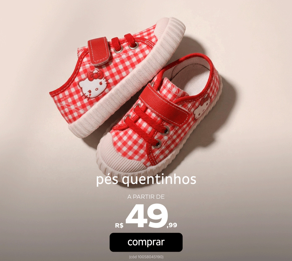 Pés Quentinhos a partir de R$49,99