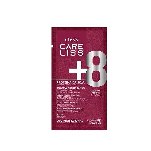 Image_Descolorante Pó Care Liss 8g Proteínas Soja c/12 Unidades