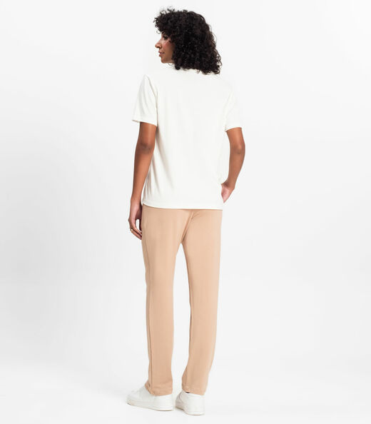 Calça Feminina em Molecotton de Viscose Rovitex Marrom