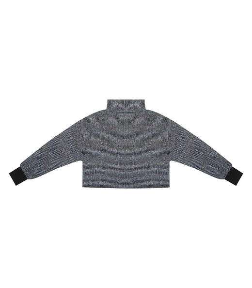 Blusão Cropped Feminino Rovitex Preto