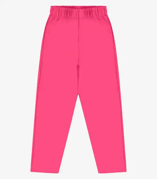 Image_Calça Infantil Moletom Rovitex Kids Rosa
