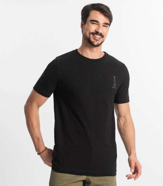 Camiseta Masculina Diametro Preto