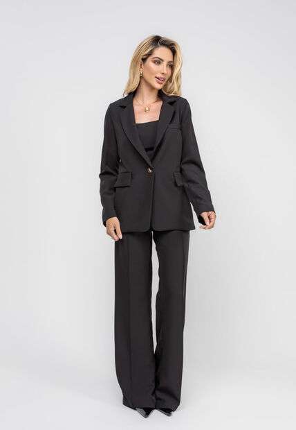 Image_Blazer Alfaiataria Botão Único Preto Salvatore