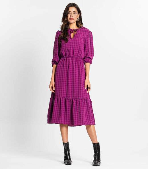 Image_Vestido Midi Feminino Manga Longa Endless Roxo