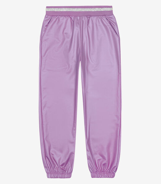 Calça Jogger Infantil Feminina Trick Nick Roxo