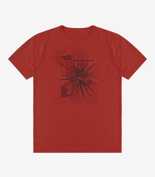 Image_Camiseta Masculina Meia Malha Diametro Laranja