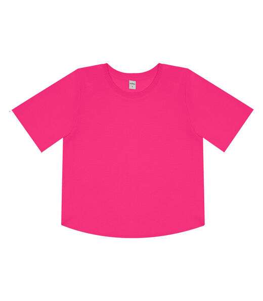 Blusa Feminina Manga Curta Rovitex Rosa