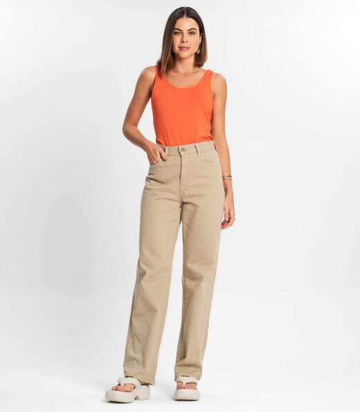 Regata Feminina Básica Rovitex Laranja