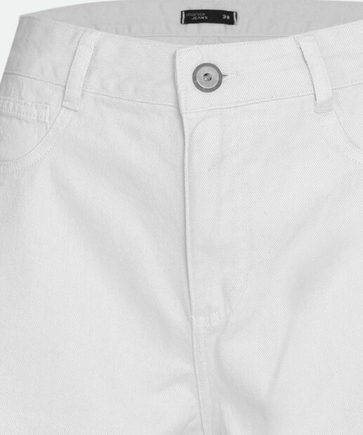 Short Cintura Alta Feminino Sarja Marisa