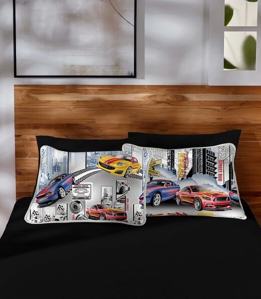 Image_Jogo de Cama Casal Game On Vivaldi Preto