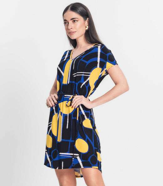 Vestido Feminino Liganete Infinita Cor Preto