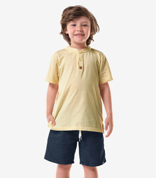 Image_Bermuda Infantil Jeans Com Elastico Trick Nick Azul