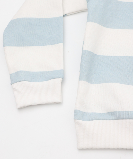 Blusão Infantil Moletom Marisa Azul Tam 1 a 3