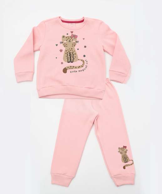 Image_Conjunto Moletinho Infantil Gato Marisa Tam 1 a 3 Rosa