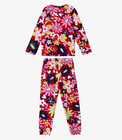 Pijama Infantil Feminino Estapado Select Verde