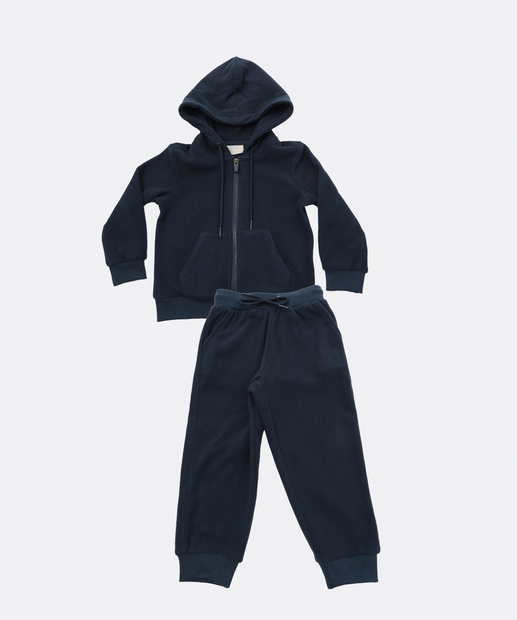 Image_Conjunto Infantil Fleece Bolsos MR Tam 1 a 3 Azul