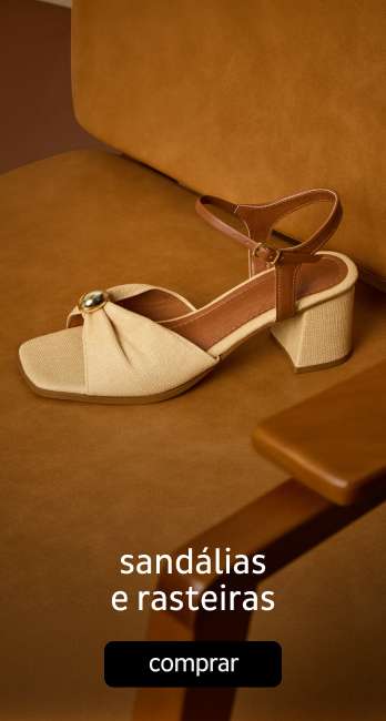Sandálias e Rasteiras