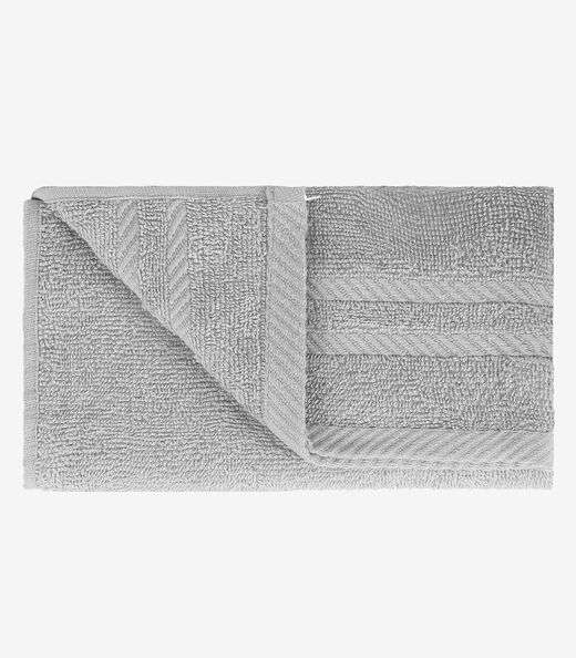 Image_Toalha De Rosto De Algodão Rovitex Home Cinza