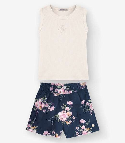 Image_Conjunto Regata com Shorts Menina Trick Nick Bege