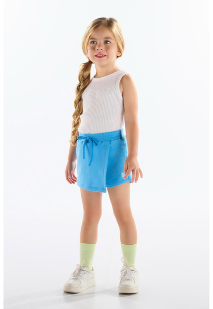 Short-Saia Infantil em Moletom Up Baby