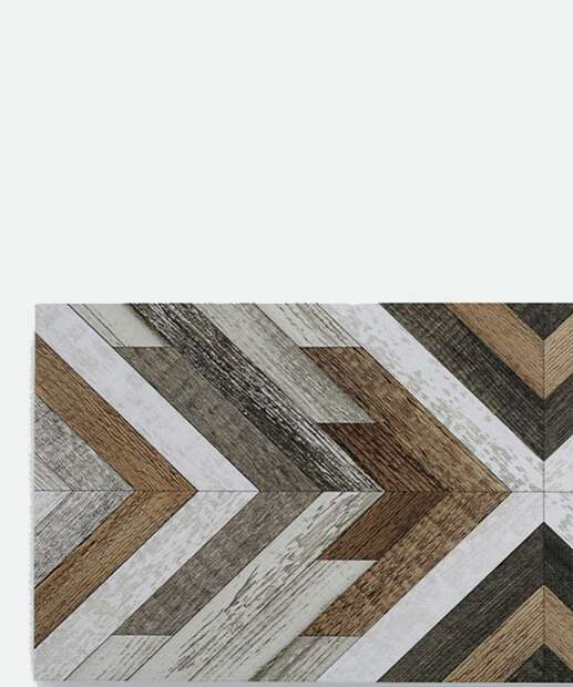 Tapete Antiderrapante Comfort Madeira Kapazi 1 Peça