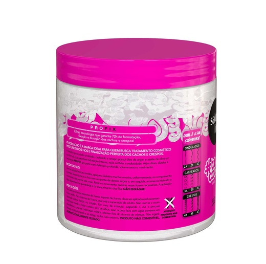 Gelatina Salon Line todecacho Super Volume 550g