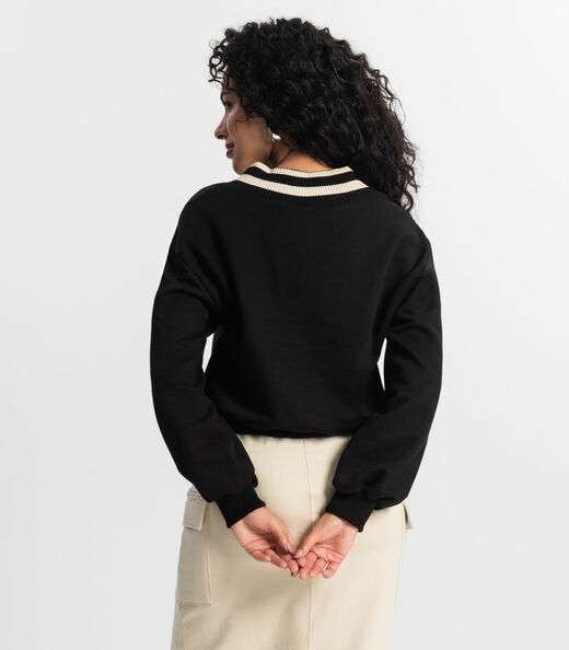 Blusão Feminino Rovitex Preto