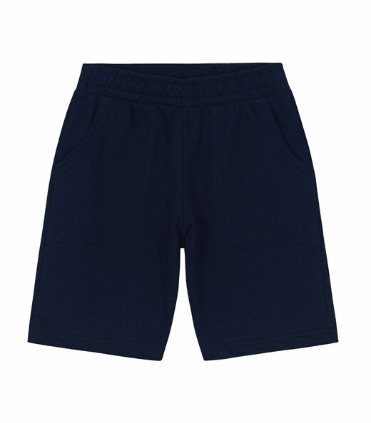 Bermuda Básica Infantil Masculina Rovitex Kids Azul