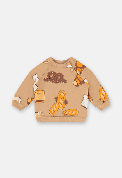 Conjunto Bebê Blusão Baguette Três e Já