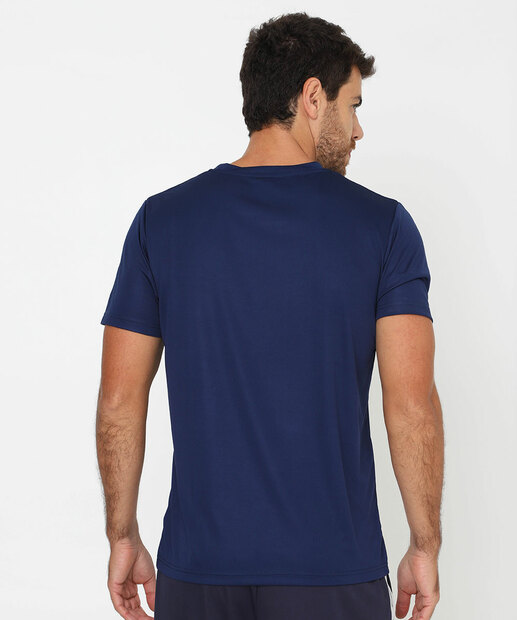 Camiseta Masculina Fitness Dry Fit MR Azul