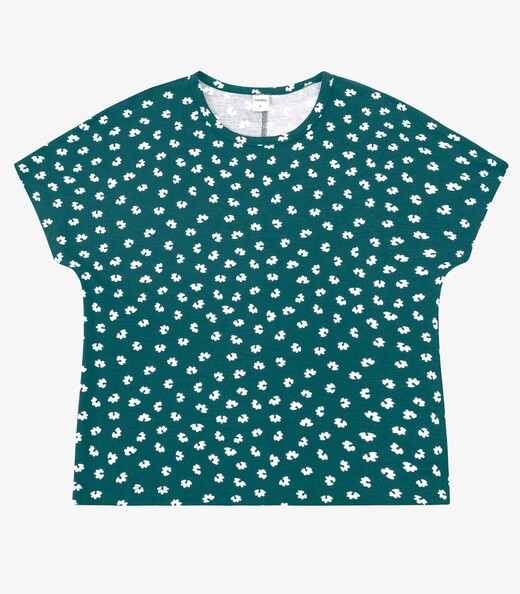 Image_Blusa Feminina Visco Maquinetado Estampada Rovitex Verde