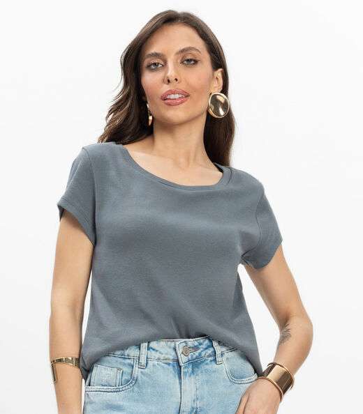 Blusa Feminina Infinita Cor Cinza
