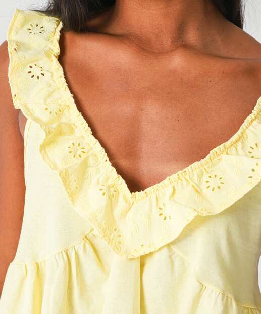 Blusa Feminina Laise Babado Marisa