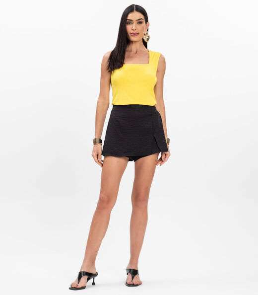 Blusa Feminina Infinita Cor Amarelo