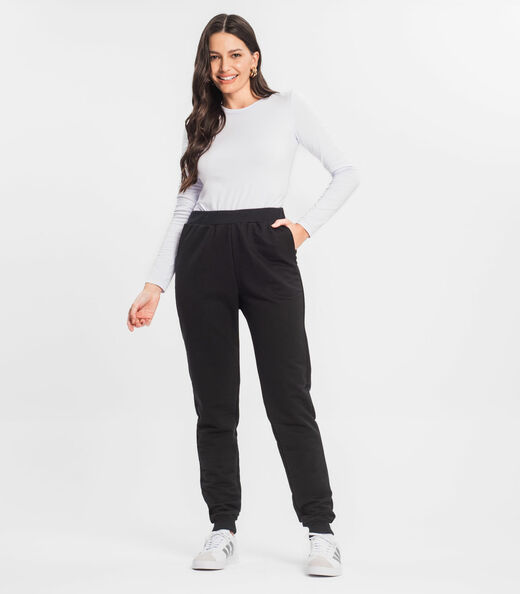 Calça Feminina Jogger Endless Preto