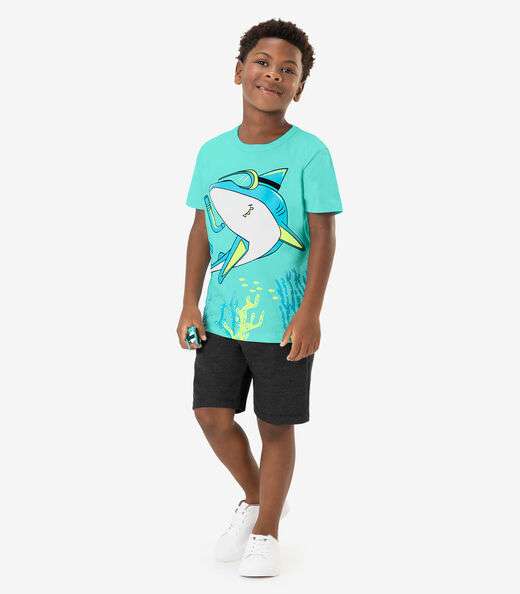 Conjunto Infantil Masculino Rovi Kids Azul