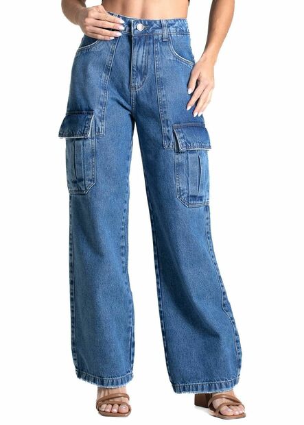 Image_Calça Jeans Sawary Wide Leg - 282010