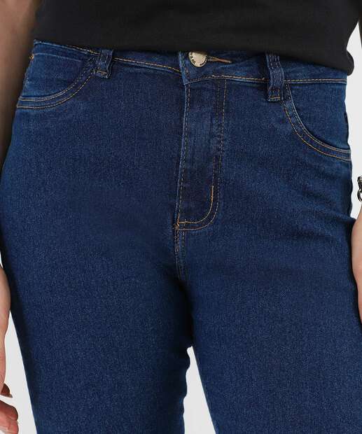 Calça Jeans Cigarrete Feminina Básica