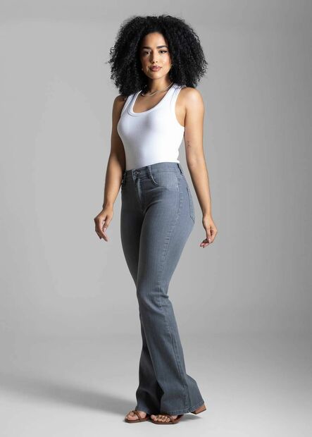 Calça Sarja Sawary Boot Cut - 282756